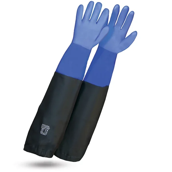 Castorama Gants Imperméables Protection Ultra-longue Fosse Bassin Aquarium étang Rostaing WetPro – Taille 10 (XL) à prix d'occasion 1