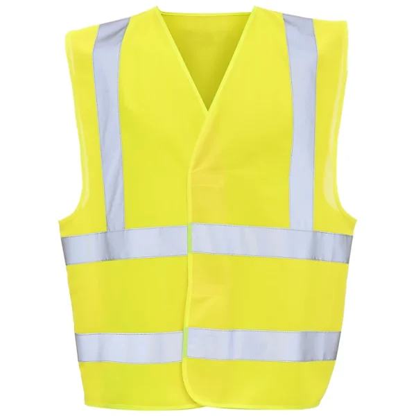 Retour Gratuit Castorama Gilet Haute Visibilité Jaune Taille L/XL 1