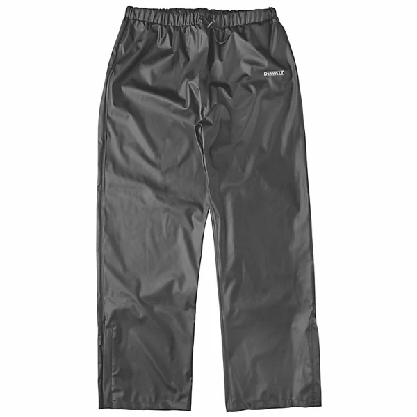 Livraison Standard/Rapide Castorama Pantalon Imperméable Hurlock Noir Dewalt Taille L 1