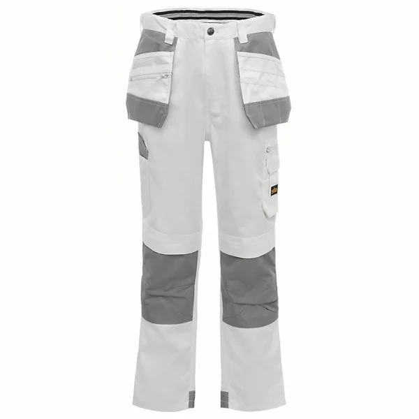 soldes pas cher Castorama Pantalon Site Jackal Blanc/gris Taille 42 1